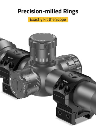 CVLIFE Precision Scope Rings featuring precision-milled rings exactly fit the scope 30mm x 1.00 inch