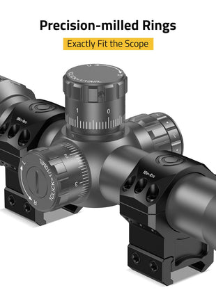 CVLIFE Precision Scope Rings featuring precision-milled rings exactly fit the scope 30mm x 1.26inch