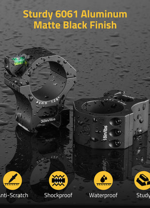 CVLIFE Profile Scope Mount featuring anti-scratch shockproof waterproof High