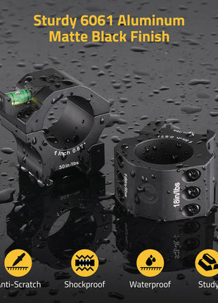 CVLIFE Profile Scope Mount featuring anti-scratch shockproof waterproof Low