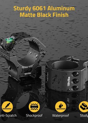 CVLIFE Profile Scope Mount featuring anti-scratch shockproof waterproof Medium