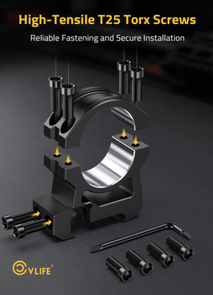 CVLIFE 6061 mounts featuring reliable fastening and secure installation High