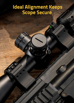 CVLIFE Profile Scope Mount featuring ideal alignment keeps scope secure High