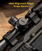 CVLIFE Profile Scope Mount featuring ideal alignment keeps scope secure Medium