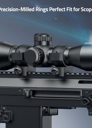 Precision-milled Scope Rings for Rifle Scope