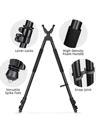 Enduring and High Quality Rifle Bipod Structure Details