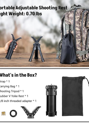 Adjustable Shooting Rest Packing List