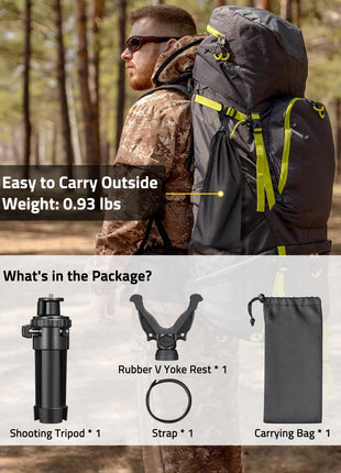 Easy to Carry Shooting Tripod Package List