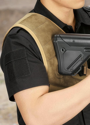 CVLIFE Shooting Vest featuring o in brown