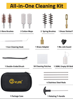 CVLIFE Shotgun Cleaning Kit featuring all-in-one cleaning kit