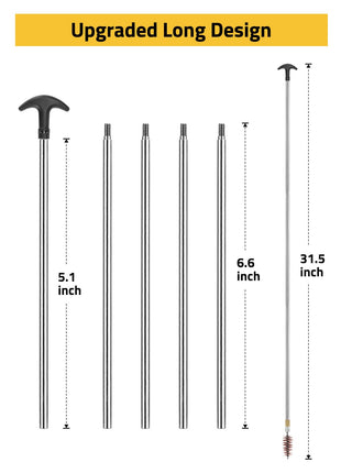 CVLIFE Shotgun Cleaning Kit featuring upgraded long design inch