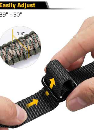 CVLIFE Tri-Lock Swivel featuring easily adjust in camo