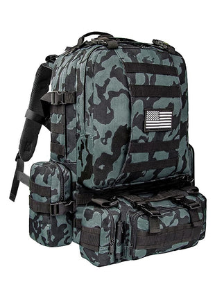 3-in-1 Multi-purpose Tactical Backpack with Detachable Pouches