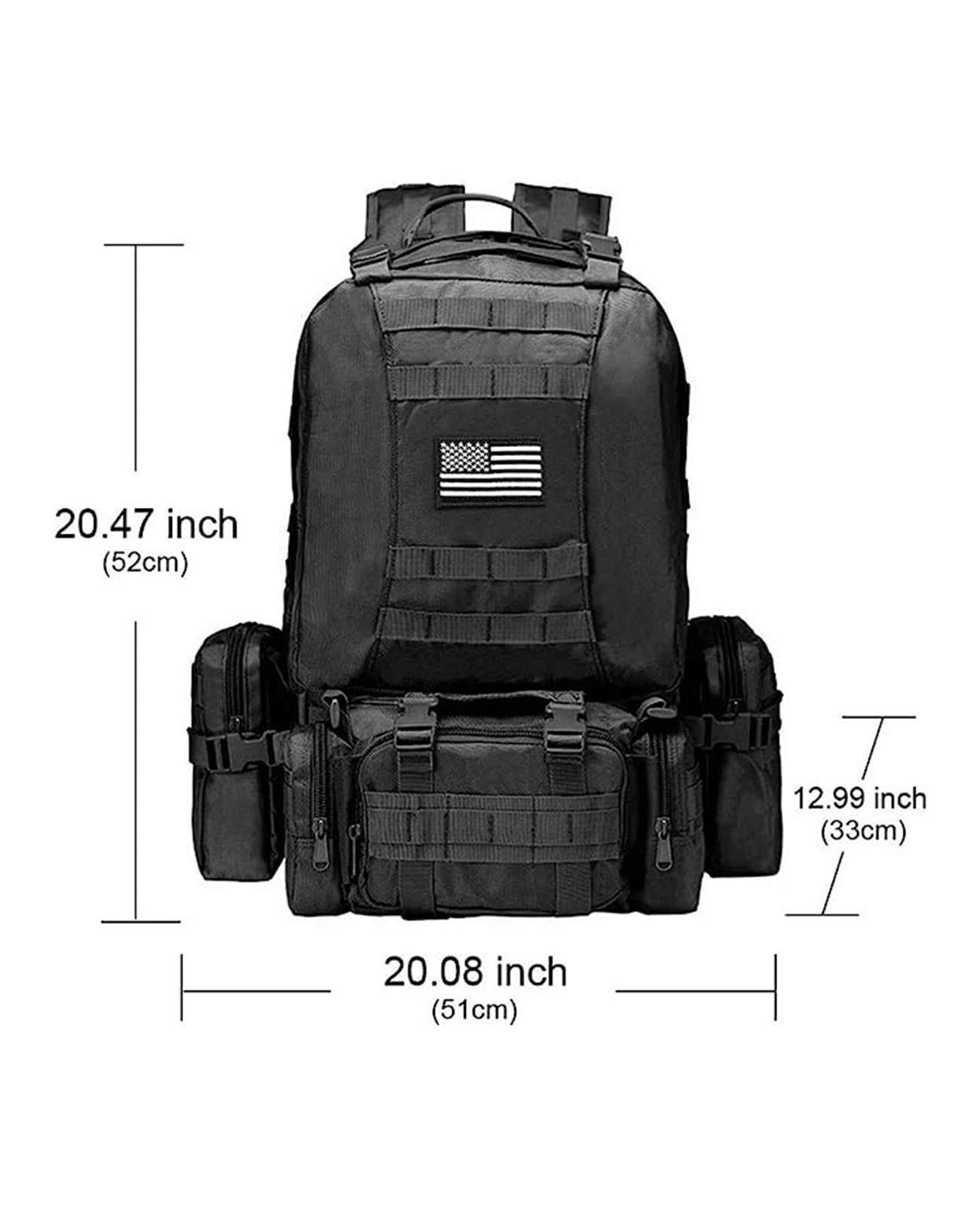 CVLIFE Backpack Rucksack 60L Large Assault Pack CVLIFE Backpack Rucksack 60L Large Assault Pack
