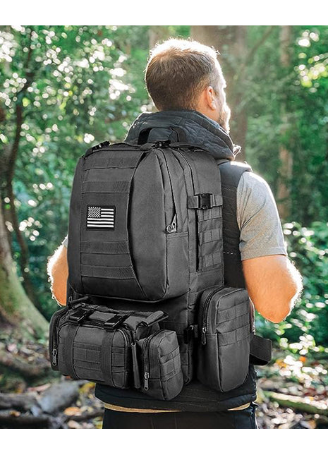Large Capacity Tactical Backpack for Outdoors
