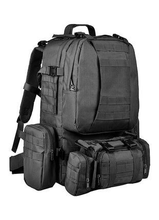 Full Black Tactical Backpack Military Army Rucksack
