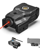 CVLIFE Tactical Red Laser Sight Picatinny Weaver Rail Mount