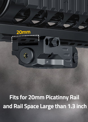 Laser Sight for 20mm Picatinny Rail
