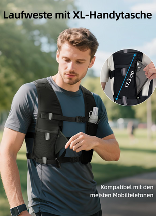 CVLIFE these running vests featuring laufweste mit xl-handytasche kompatibel mit den