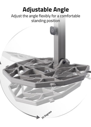 CVLIFE Tree Saddle Platform featuring adjust the angle flexibly for a comfortable standing position
