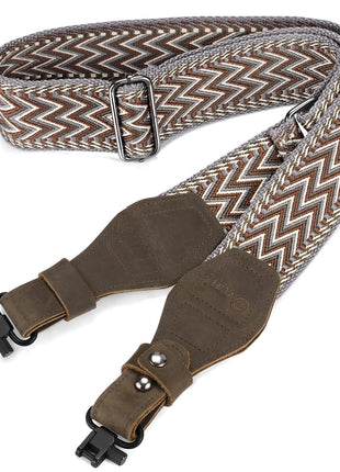 CVLIFE Two Point Cotton Weave Sling featuring vlife in mixed brown