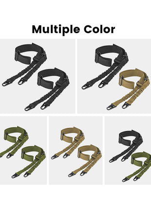 Multiple color 2 point sling for rifles and outdoors