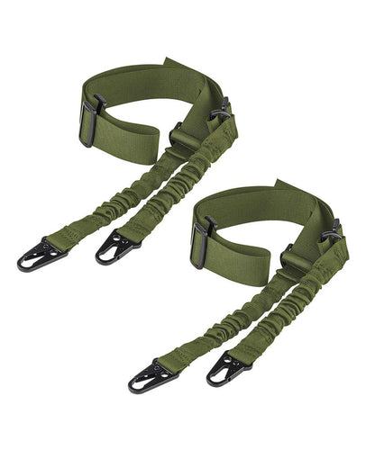 Red 2-Point Quick Adjust Rifle Sling – Nylon Tactical Gun Strap By USA Slings