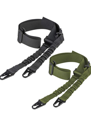 2 Packs Black and Green 2 Point Sling