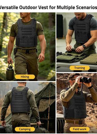 CVLIFE Adjustable Vest featuring versatile outdoor vest for multiple scenarios
