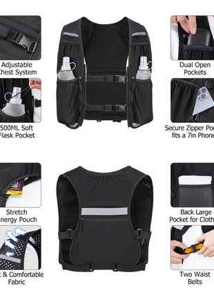 CVLIFE Women Men Lightweight featuring adjustable dual open chest system