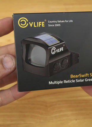 CVLIFE BearSwift Red/Green Dot Sight for RMS RMSc