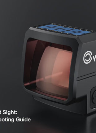 CVLIFE WildHawk 2MOA Dot & 40MOA Circle Solar Red Dot Sight