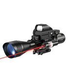 Rifle scope with rangefinder