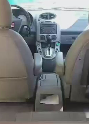 Seat Back Gun Rack with Large Storage Pocket Video Diaplsy
